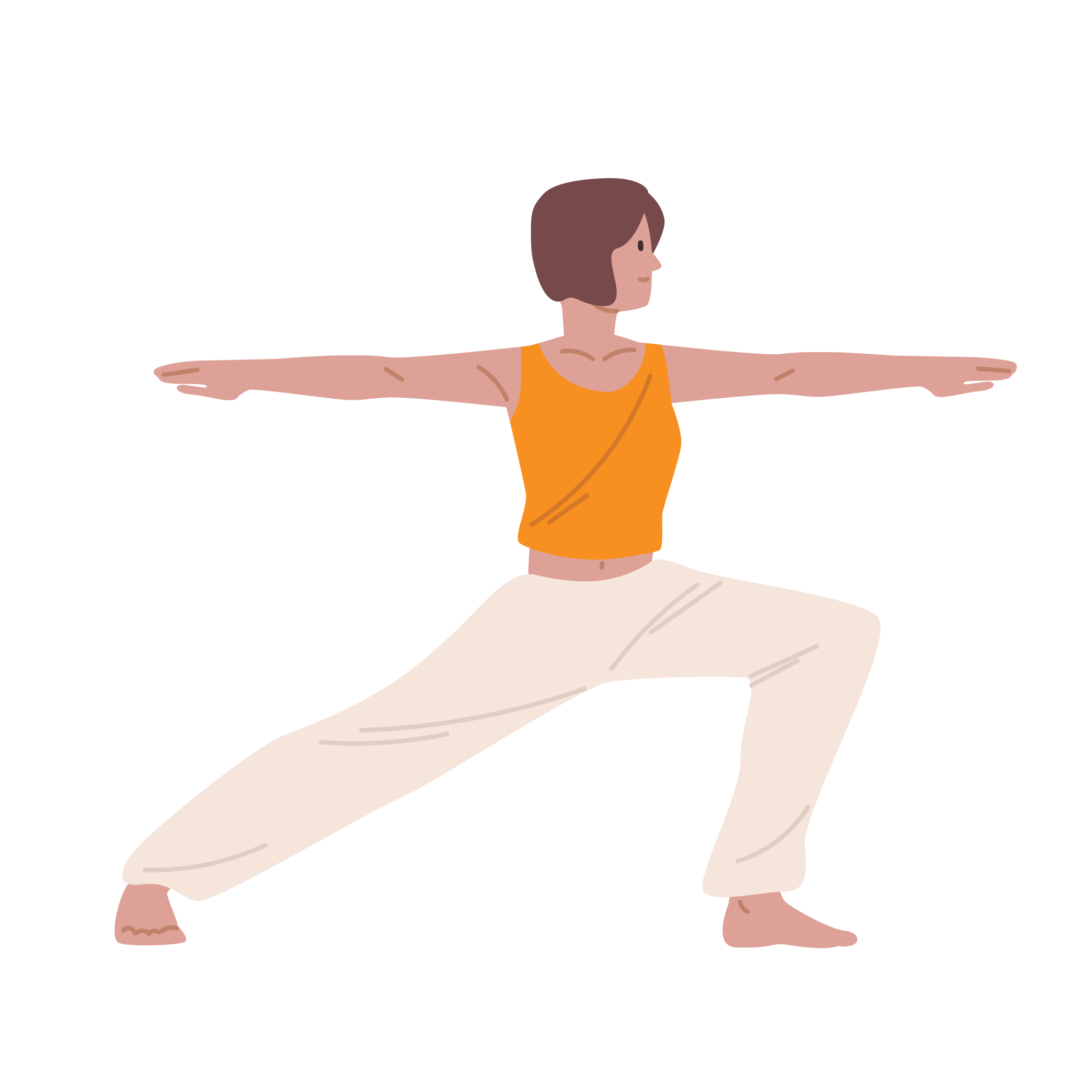 image of balancing yoga pose