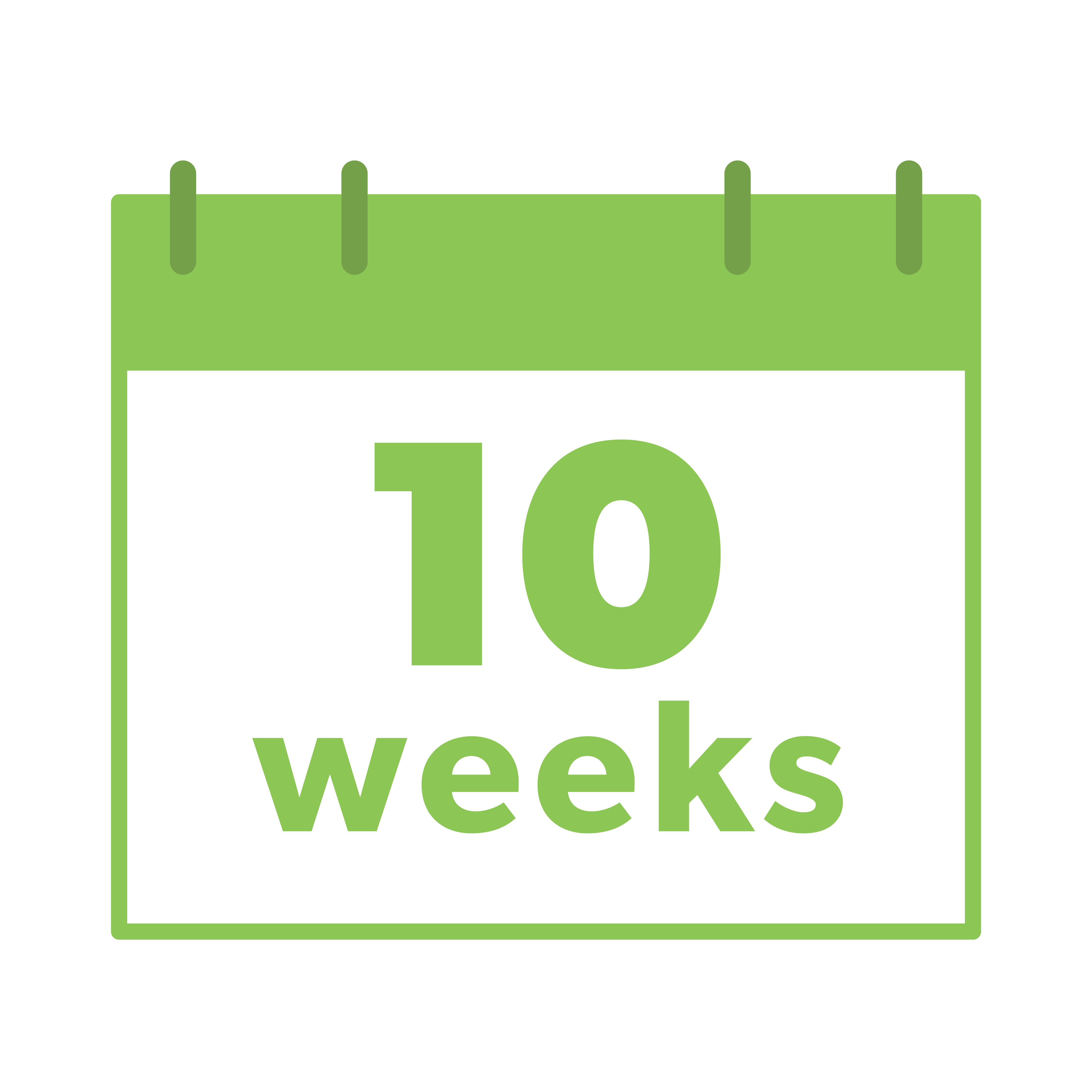 10 weeks icon